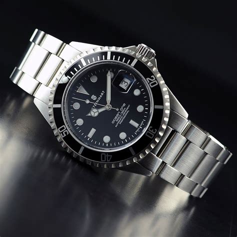 steinhart ocean 1 black vs rolex submariner|steinhart ocean watch size.